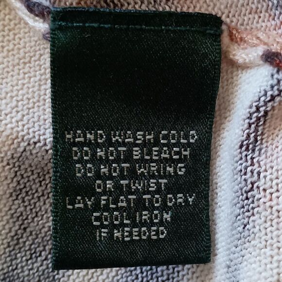 Lauren Ralph Lauren Linen Blend Tunic PL Zebra Sweater Lightweight Animal Print. - Picture 9 of 15